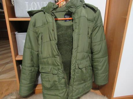 Krásna teplá vetrovka nukutavake 166 cm, 164