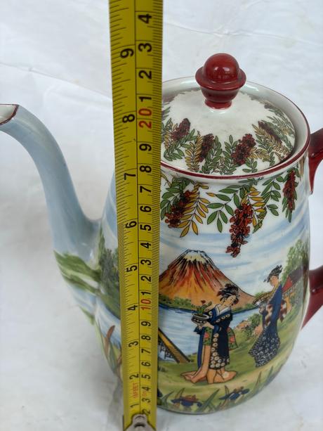 Starozitny antik porcelan cajnik ceskoslovensky p,