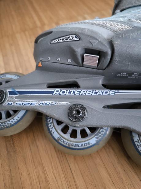 Kvalitné kolieskové rozťahovacie korčule rollerbla, rollerblade,32
