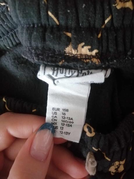 Harry potter tepláky, h&m,158