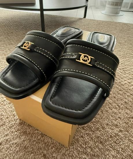 Kožené šlapky michael kors, michael kors,39