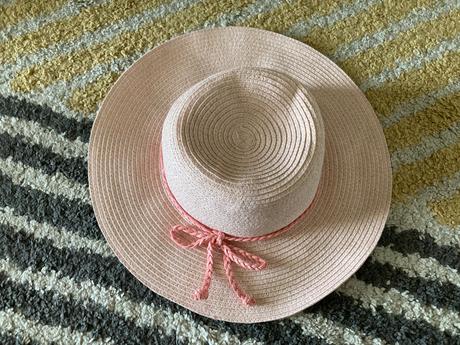 Trblietavý slamený klobúk 122/128, h&m,122