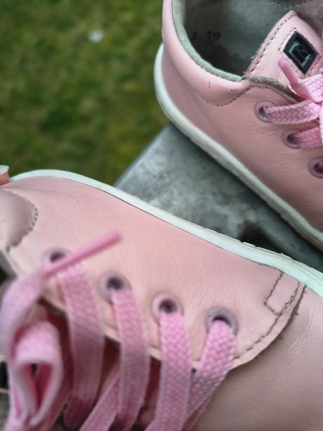 Kožené topánky pre prvé kroky zn.rak veľ.19, rak,19