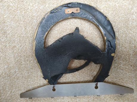 Dekorácia - vešiak s koňom, 