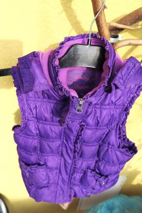 Teplá vesta, bunda bez rukávov - 104, palomino,104