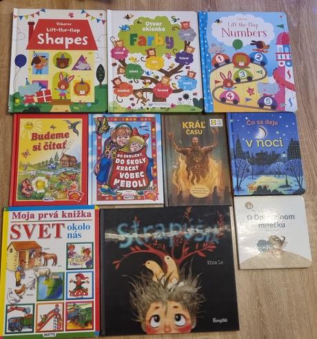 Okienkove knihy usborne farby, tvary, čísla, 