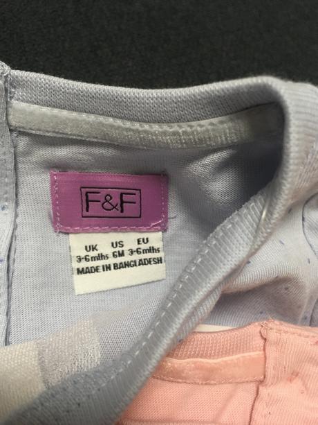 Trička 2 ks, f&f,68