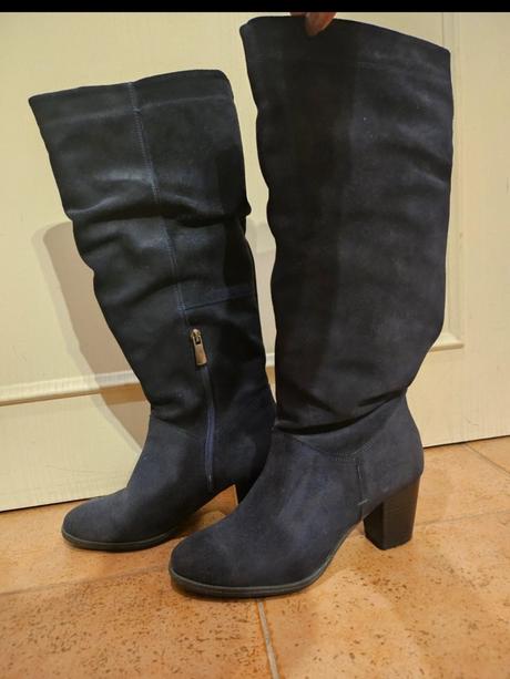 Kožené čižmy vel.37, humanic,37