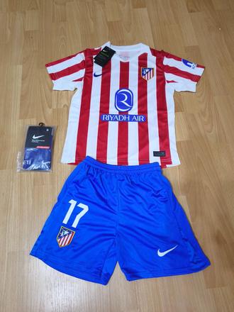 Nový detský dres atletico madrid - hancko, 128 / 134 / 140 / 146