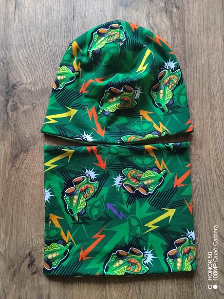 Set čiapka a nakrčnik, 122 / 128