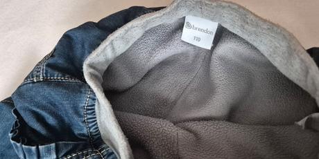 Zateplené detské rifle/nohavice 110, brendon,110