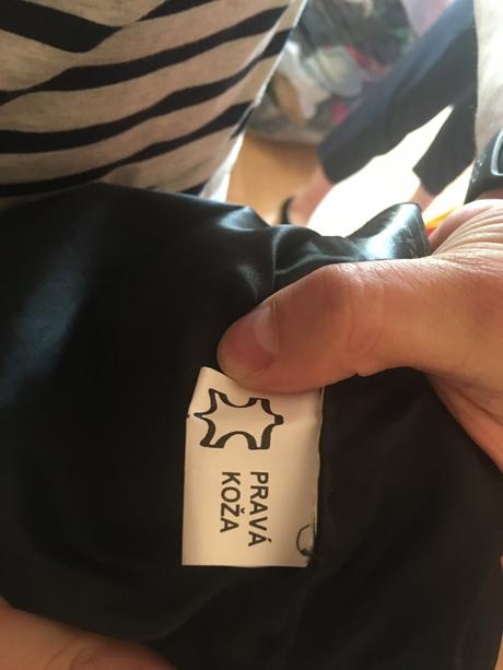 Pánska kožená bunda z pravej kože, xl