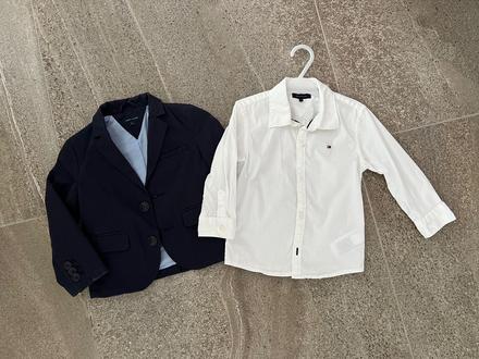 Sako a košeľa tommy hilfiger č. 86, tommy hilfiger,86