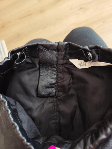 Kožená sukňa, h&m,116