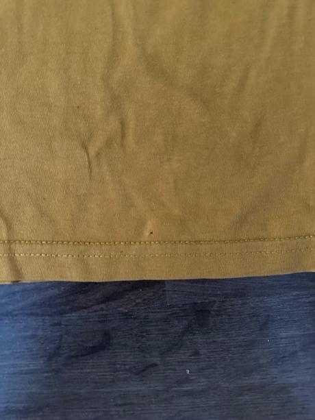 Horčicové alpha industries tričko, m