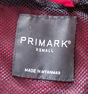 Pánska prechodná vetrovka, primark,xs