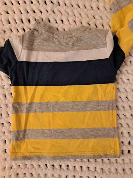 Šedo-žlté tričko, coccodrillo,80