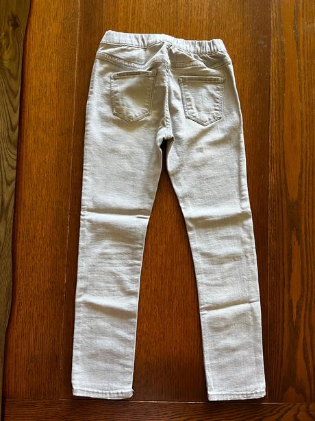 Riflové pohodlné jegginsy, h&m,122