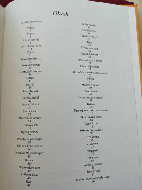 Indické rozprávky, 