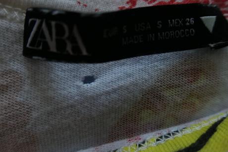 Zara stylove,trendy,moderne tricko s/m, zara,s