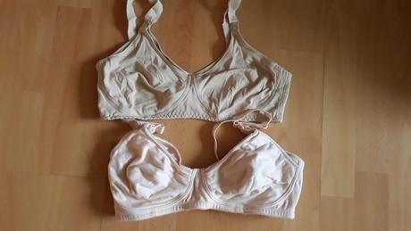 2x podprsenka na kojenie, 80,c