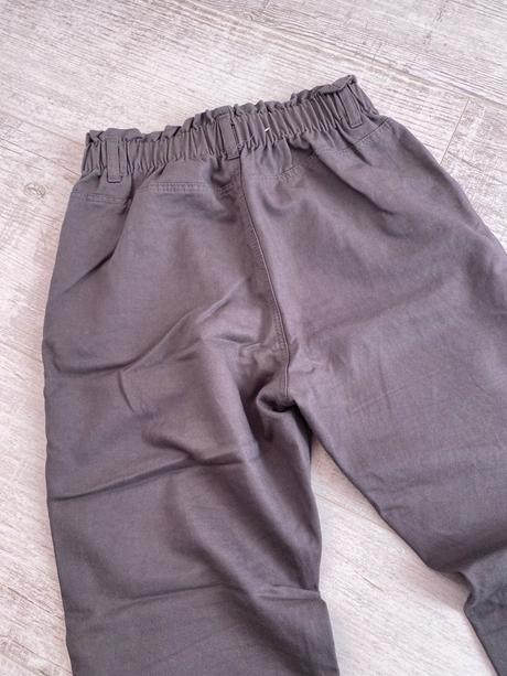 Tmavošede nohavice h&m 128, h&m,128