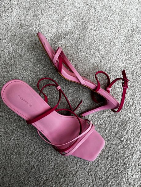 Ružové sandále, reserved,38