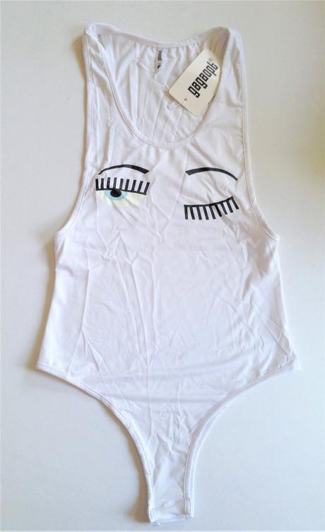 Biele tielkove eyes body vel. s/m, m / s