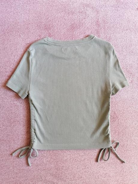 Crop top so šnúrkami na bokoch, house,xs