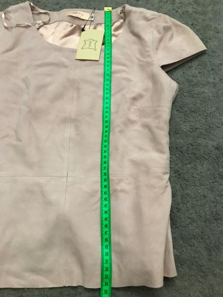 Dámsky luxusný kožený top sienna, 34 / xs