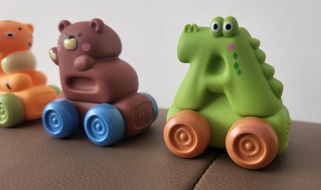 Vzdelávacie vinylové autíčka, 