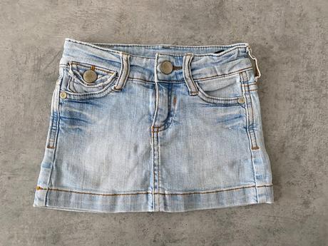 Riflová sukňa, zara,98