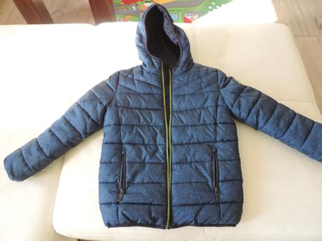 Obojstranná zimná bunda pre chlapca, veľ. 134, c&a,134