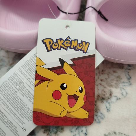 Šľapky pokémon jigglypuuf - nové s visačkou, 37