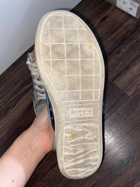 Lesklé topánky stradivarius, stradivarius,40