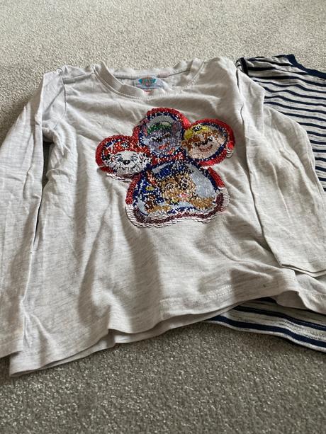 Detské trička dlhy rukáv, f&f,104