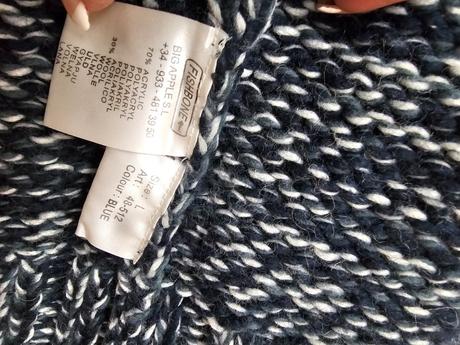 Predám unisex sveter na zips, fishbone,m