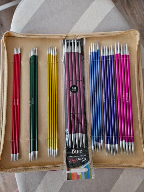 Knitpro zing set obojstranných ihlíc 20cm, 