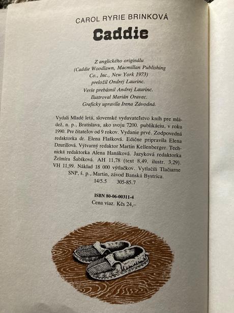 Caddie-prvé vyd.1990, 