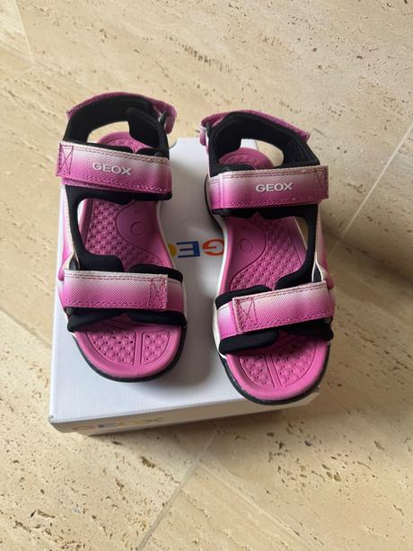 Dievčenské športovné sandále geox respira, geox,33