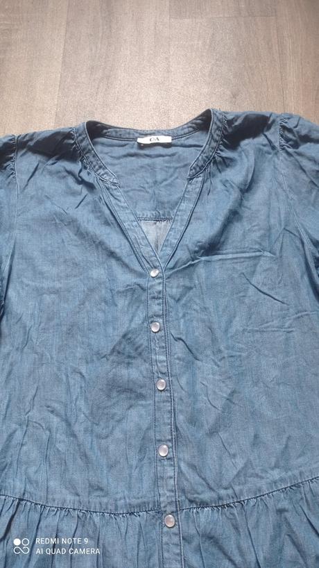 Riflové šaty/tunika, c&a,l