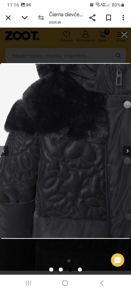 Zimna bunda predĺžená desigual 110/116, 5- 6 rokov, desigual,110