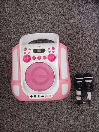 Karaoke auna kara illumin cd, usb, mp3,
