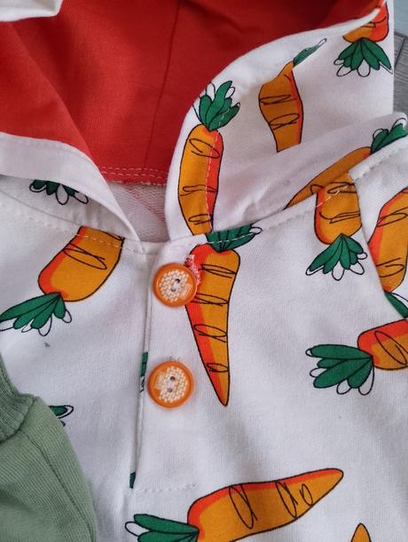 Súprava s mrkvičkami, 62 / 68 / 74