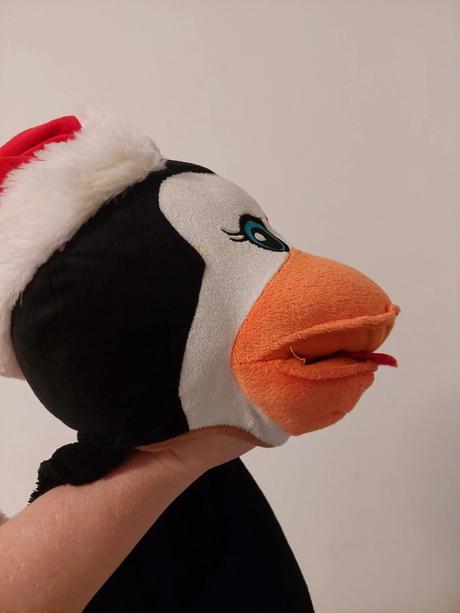 Pinguin hrejiva teplá deka/manuska 2v1 (100x80cm),