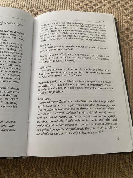 Stará retro kniha dievčenské rozhovory o tom čo ti,