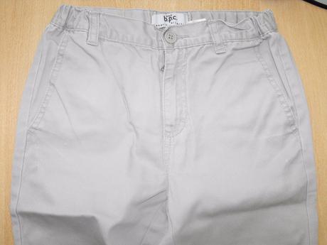 Béžové chino nohavice b.p.c., bonprix,134