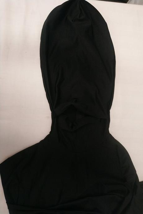 Kostým halloween neviditeľný - čierny, fundelia,