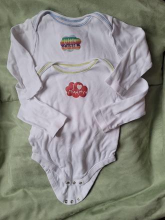 Body biele 86 dva kusy, f&f,86