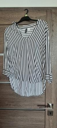 Hm blúzka pruzkovana - 38, h&m,38